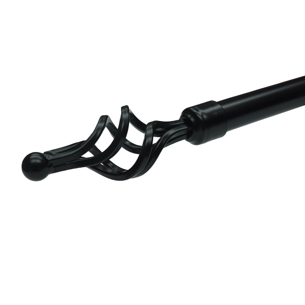 25mm - Twirl finial