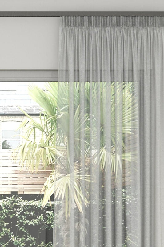 Willow Taped Sheer Curtain (Unlined)