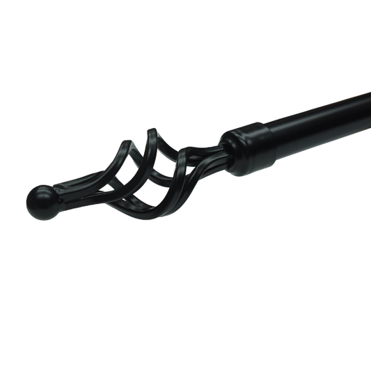 25mm - Twirl finial