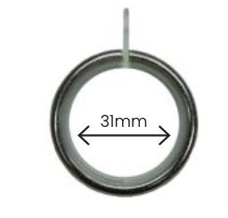 25mm - Metal rings