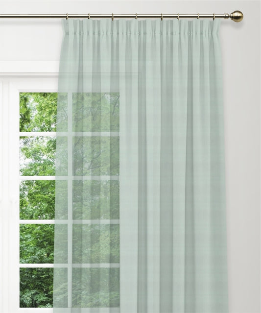 Aerial Taped Curtain (Unlined Sheer)